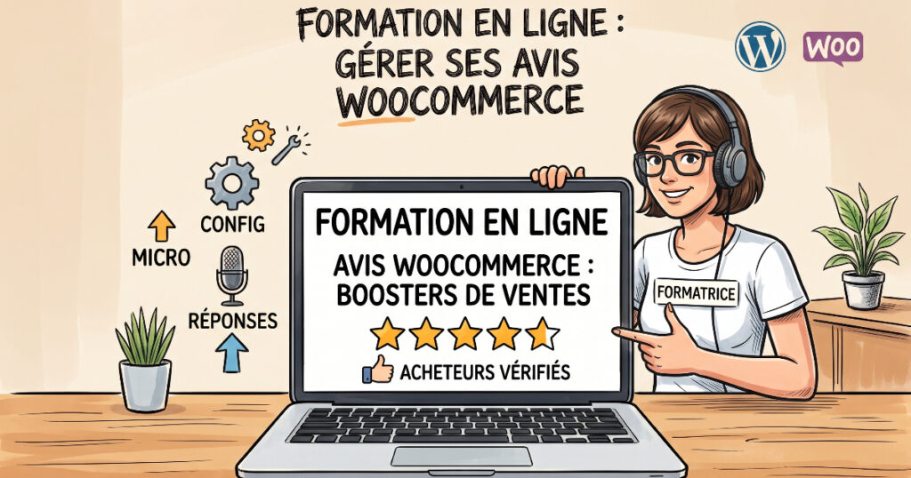 Formation La stratégie de gestion des Avis sur votre boutique en ligne Woocommerce